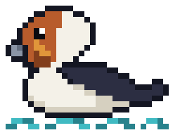 Cody's pixel duck avatar