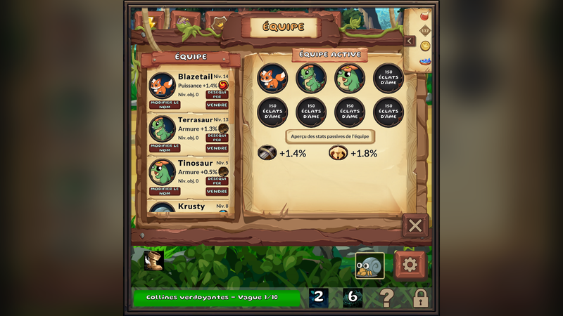 Team UI in French